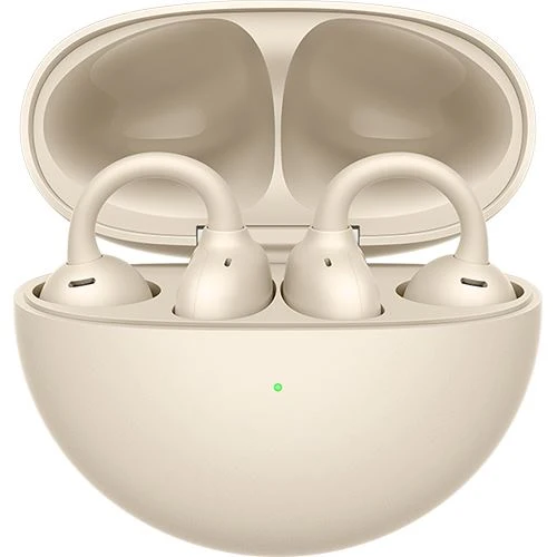 Auriculares True Conexão livre Bluetooth Huawei FreeClip - Bege