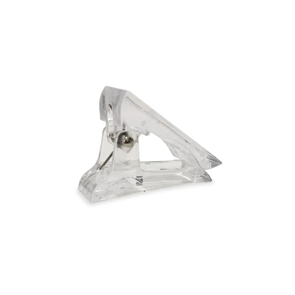 Clip Pinch Plastic Cristalino