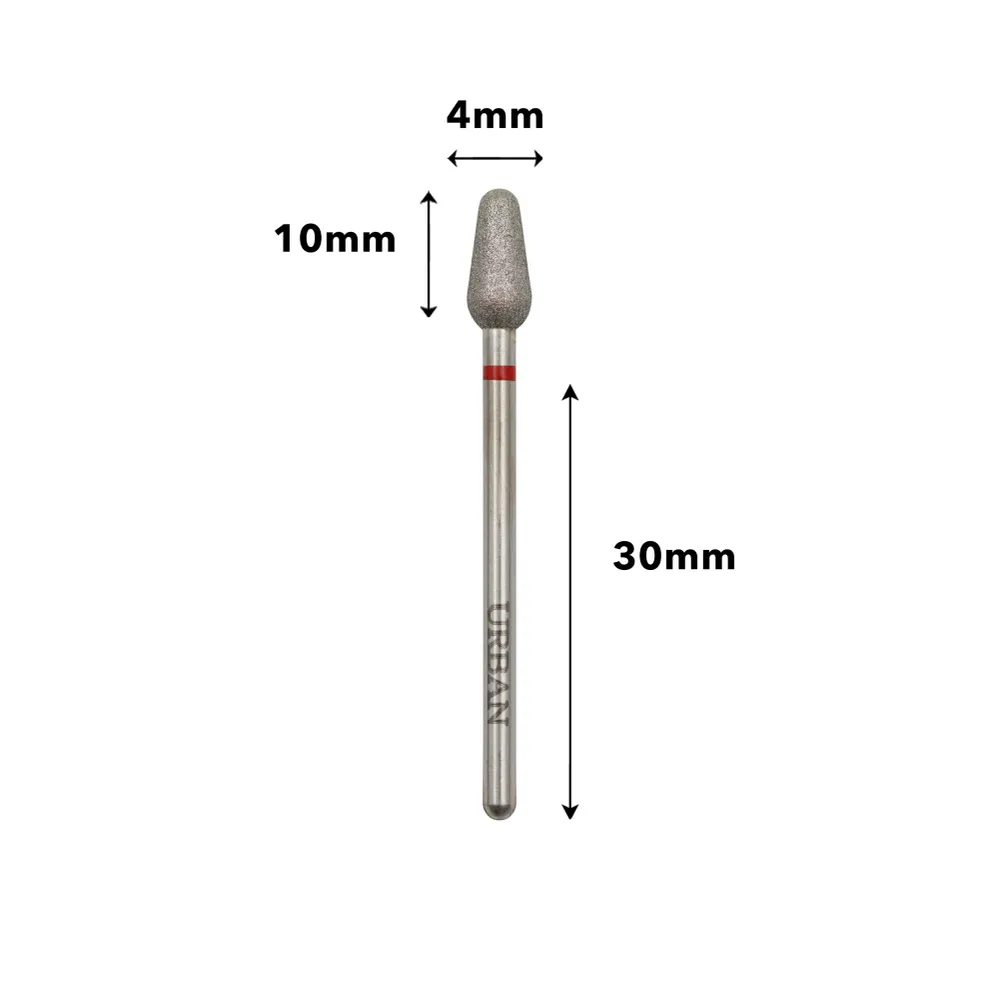 Carbide Diamante Cónico Grão Suave com 2 Cabos Inclusos