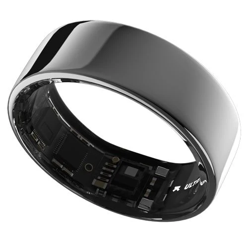 Anel Inteligente Ultrahuman Ring Air - Space Prateado - Tamanho 9 (19.06 mm)