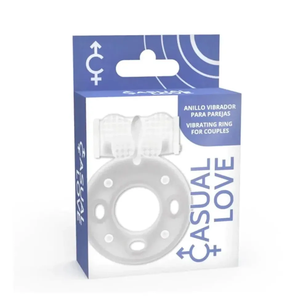Certificado IP68 Anel Vibratório Descartável Casual Love