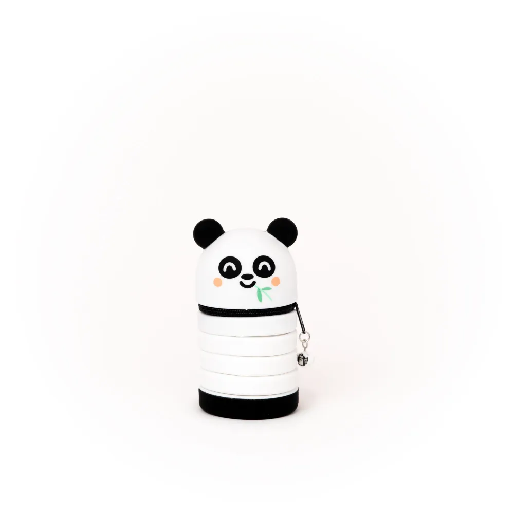 Estojo Siliconado Extensível - Panda