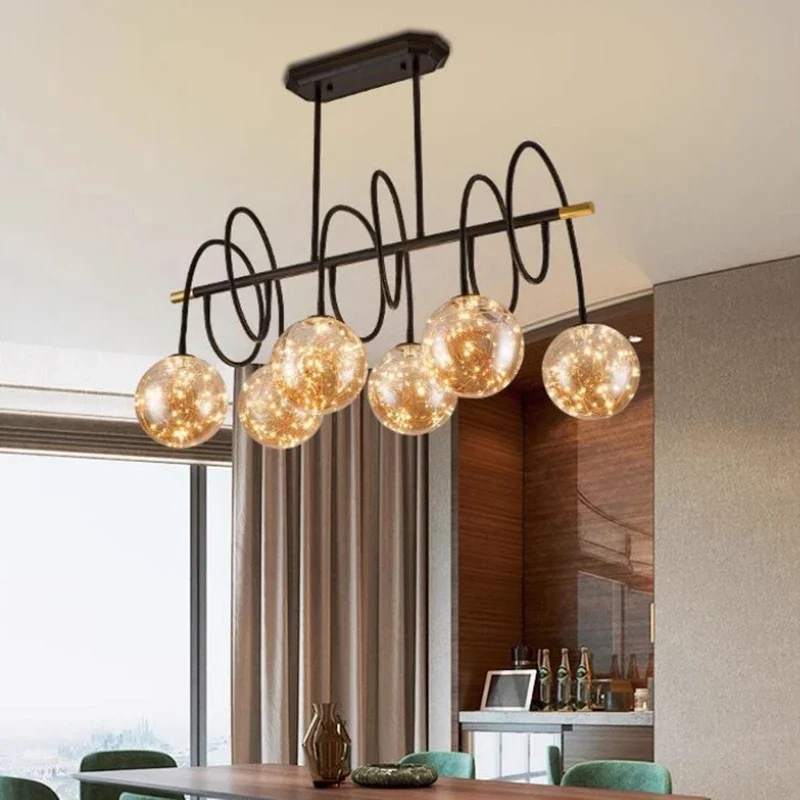 Iluminação Suspensa/SPHERE em Titânio Escovado