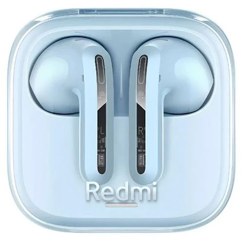 Monitor de Sono Auriculares True Autônomo Bluetooth Xiaomi Redmi Buds 6 Active - Azul