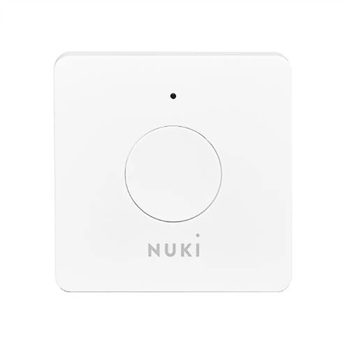 Opener Nuki - Branco em Titânio Escovado