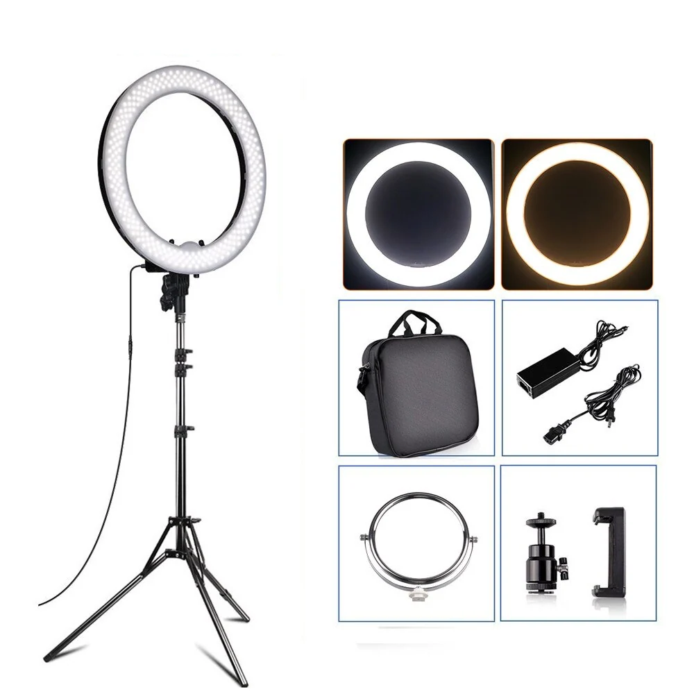 Termômetro Corporal RING LIGHT ANEL DE LUZ LED