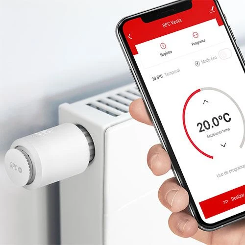 Termômetro Corporal Válvula de Termostato Inteligente SPC Vesta