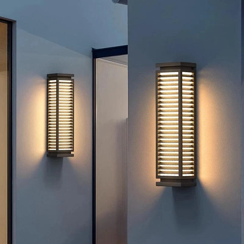 Wall/Oris outdoor luminaire com Carregador Sem Fio Black