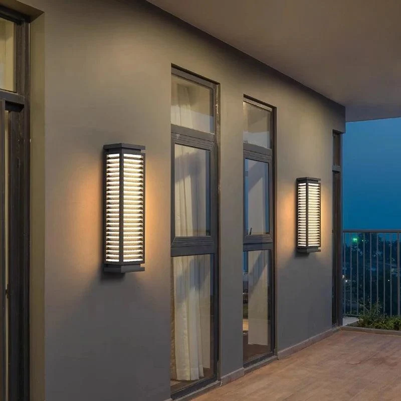 Wall/Oris outdoor luminaire com Carregador Sem Fio Black