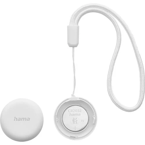 Certificado Bluetooth 5.3 Localizador sem Fios Hama 185826 - Branco - 2 Unidades