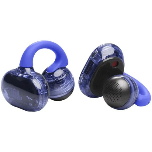 Conforto Ergonômico Auriculares True Sem fio Bluetooth JBL Soundgear Clips - Azul
