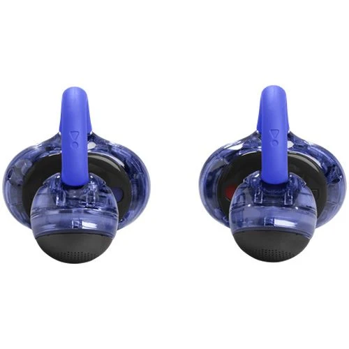 Conforto Ergonômico Auriculares True Sem fio Bluetooth JBL Soundgear Clips - Azul