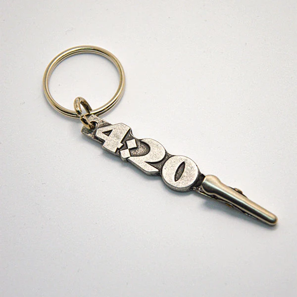 Conforto Ergonômico Porta-chaves Roach Clip