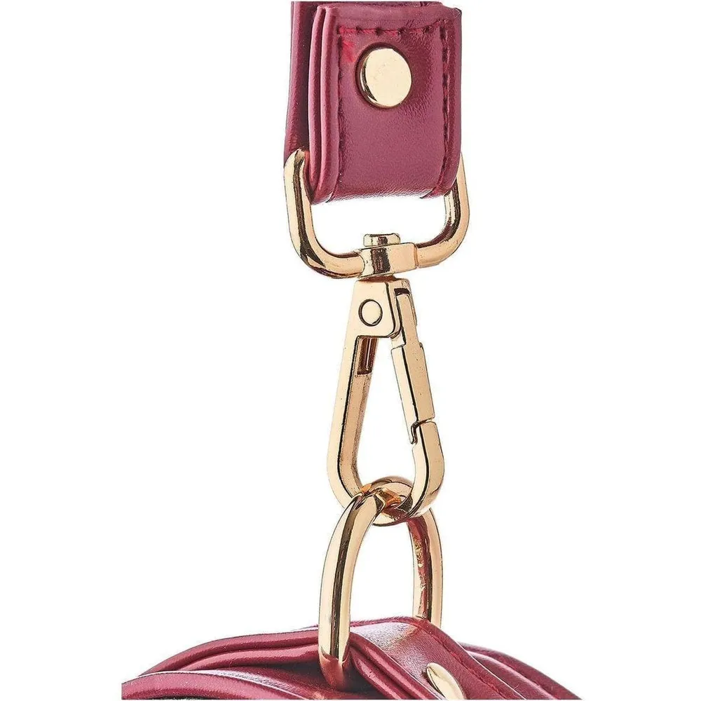 Localizador Bluetooth Coleira Blaze PREMIUM com Trela, Vermelho