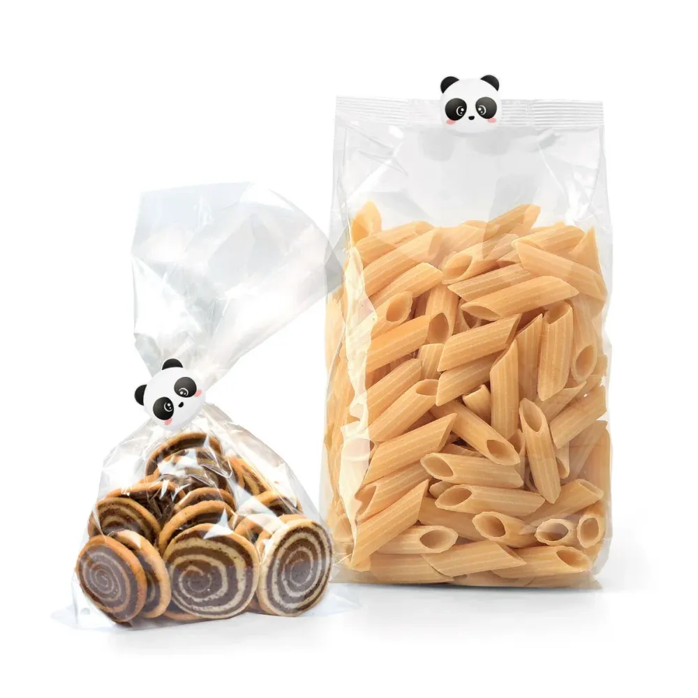 Mola LEGAMI Bag Clips - 6 unid. - Panda com Monitor de Oxigênio