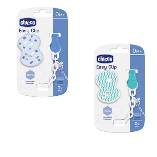 Notificador Inteligente Clip Chicco com Corrente Azul - Artsana
