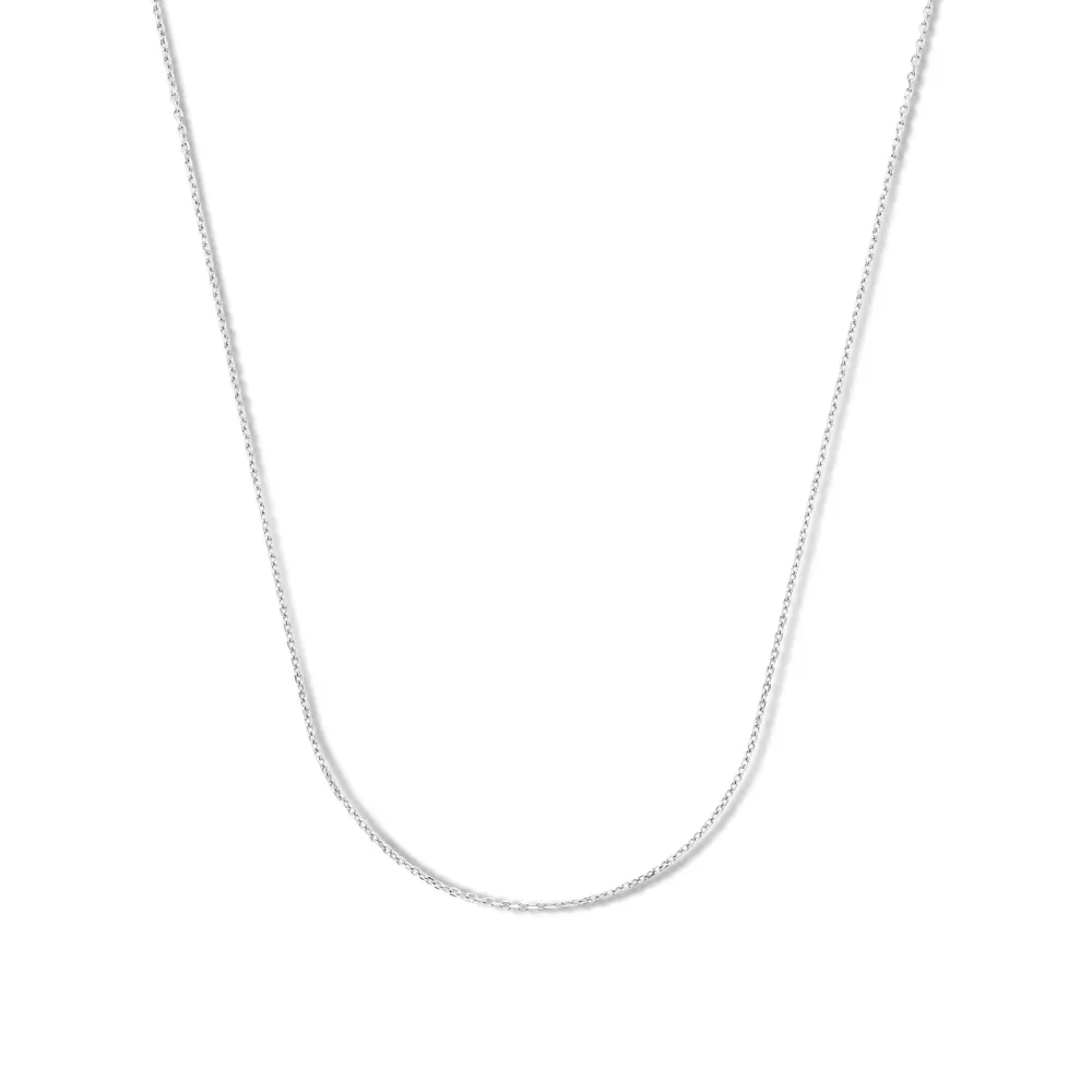 Notificador Inteligente Colar Saint Germain Nicole em ouro branco de 14 quilates