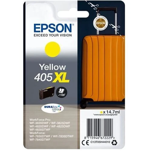 Assistente de Voz Tinteiro Epson 405XL - Amarelo