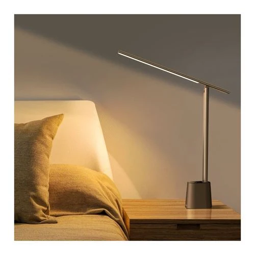 Candeeiro de Mesa Smart Light Baseus Conectado Eye Series - Preto com Câmera 4K