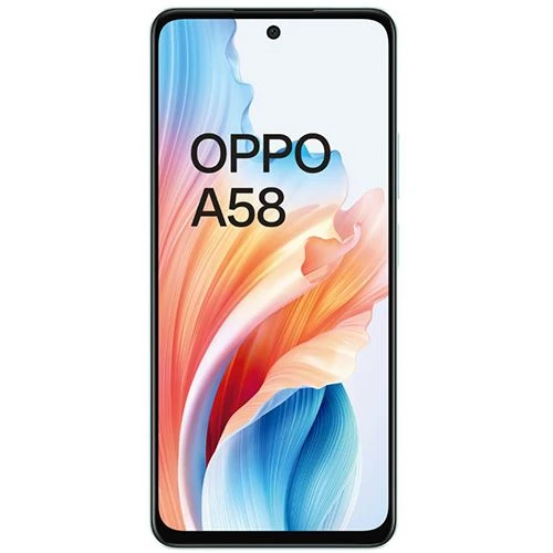 Oppo A58 - 128GB - Verde Cintilante com Câmera 4K