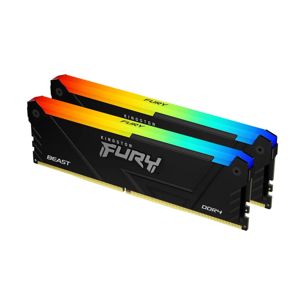 16GB 3600MTS DDR4 CL17 DIMM (KIT 2) FURY BEAST RGB
