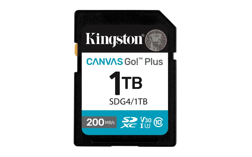 1TB SDXC CANVAS GO PLUS GEN4 200MBS C10 UHS-I U3 V30