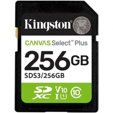 256GB SDXC CANVAS SELECT PLUS GEN3 150MBS C10 UHS-I U1 V10