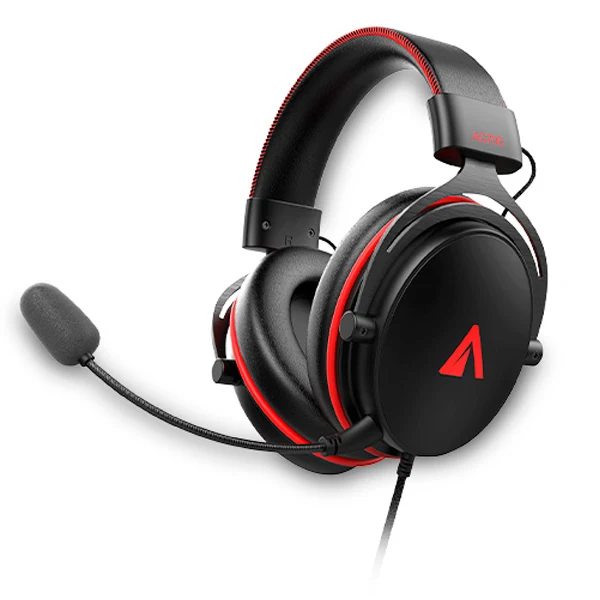 ABYSM AG700 Pro 7.1 Black Auscultadores Com fios Fita de cabeç J