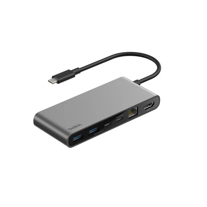ADAPTADOR BELKIN MULTIPUERTO USB C 8 EN 1