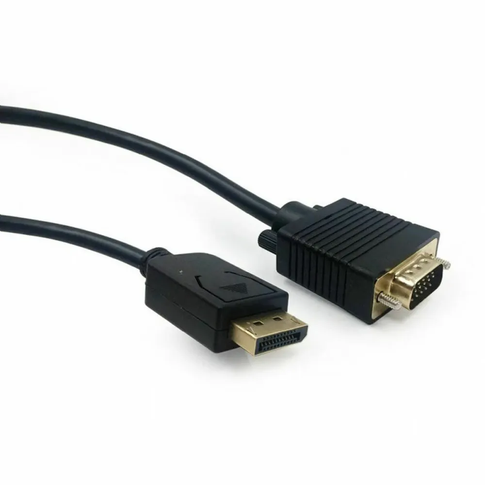 Adaptador DisplayPort para VGA GEMBIRD CCP-DPM-VGAM-6 Preto 1,8 m