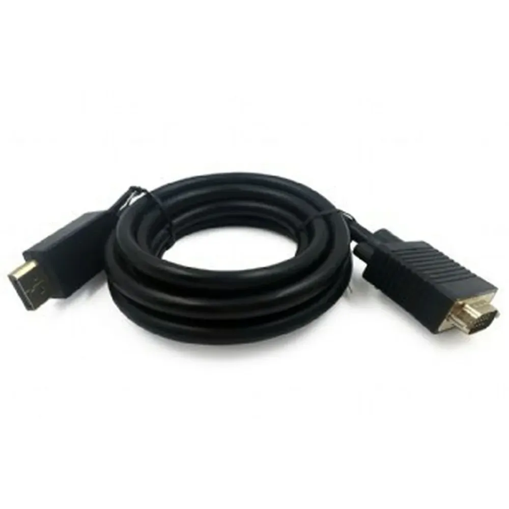 Adaptador DisplayPort para VGA GEMBIRD CCP-DPM-VGAM-6 Preto 1,8 m