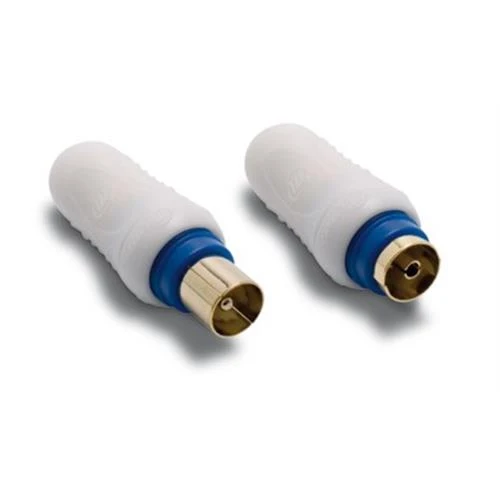 ADAPTADOR METRONIC 338105( 2 - BRANCO - ADAPTADOR TV 9,52 MM -