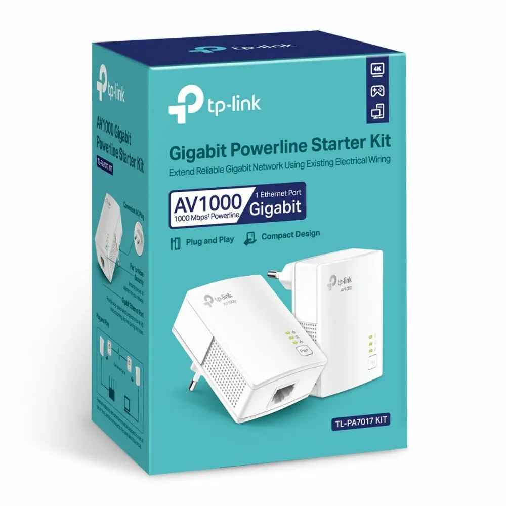 Adaptador PLC TP-Link TL-PA7017 KIT