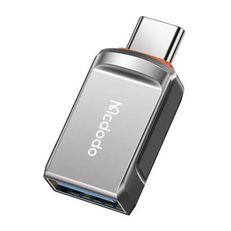ADAPTADOR USB 3.0 PARA USB-C, MCDODO OT-8730 CINZENTO