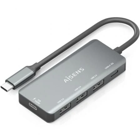 AISENS HUB USB-C 3.1 - USB-C PD 100WUSB-C3XUSB- 2.0 - 15CM - COL