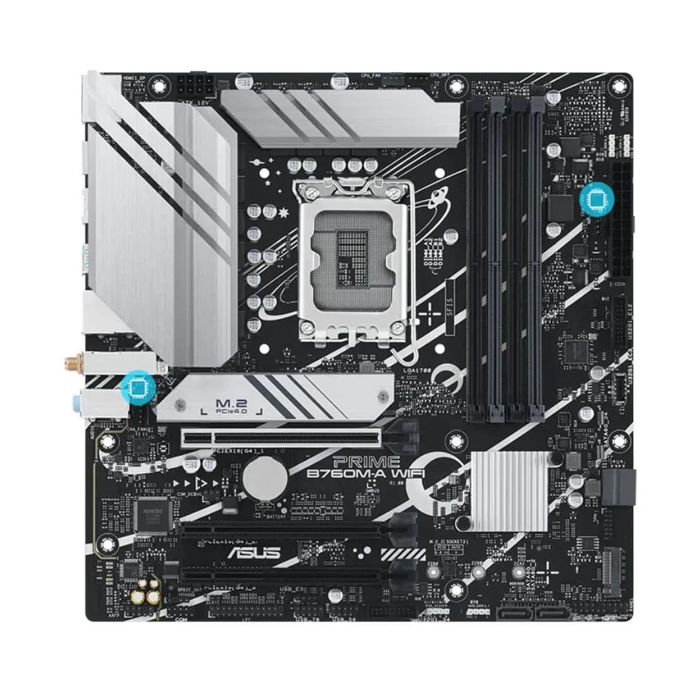 ASUS PRIME B760M- WIFI D4 Intel B760 LGA 1700 micro ATX
