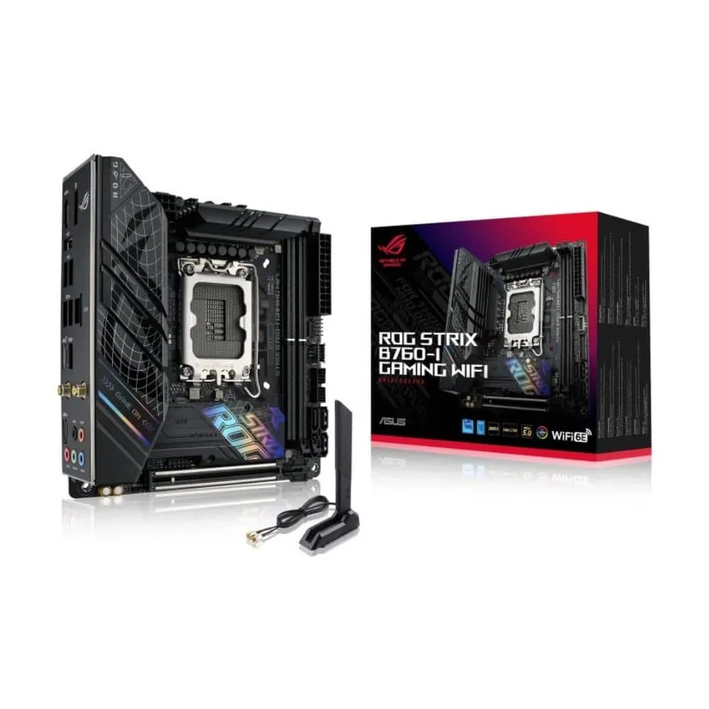 ASUS ROG STRIX B760-I GAMING WIFI Intel B760 LGA 1700 mini ITX