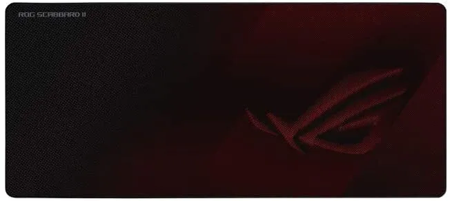 ASUS ROG Strix Scabbard II Tapete Gaming Preto, Vermelho