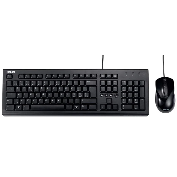 ASUS TECLADO & RATO U2000 PRETO PT W11