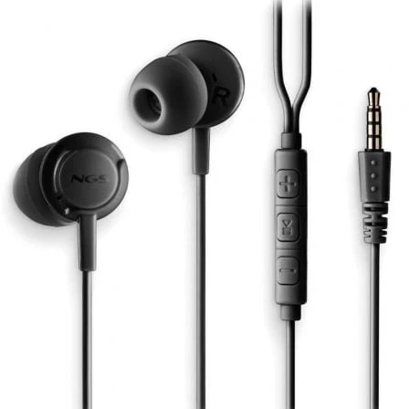 AURICULARES INTRAUDITIVOS NGS CROSS DRIFT CON MICRÓFONO JACK 3.5