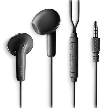 AURICULARES INTRAUDITIVOS NGS CROSS FLIP CON MICRÓFONO JACK 3.5 N