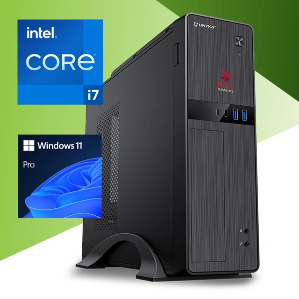 BOX SYSTEMS ENTRY DESKTOP I7-14700 16GB 1TB SSD DVD WIFI W11P