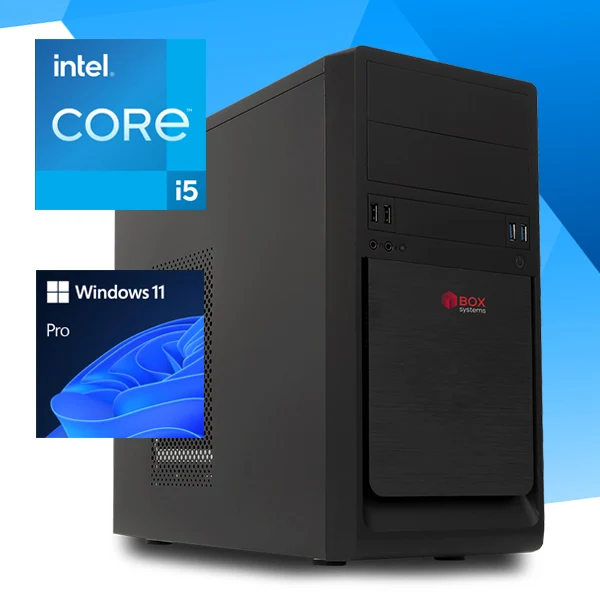 BOX SYSTEMS OFFICE UK6023 I5-12400 16GB 1TB SSD DVD W11P