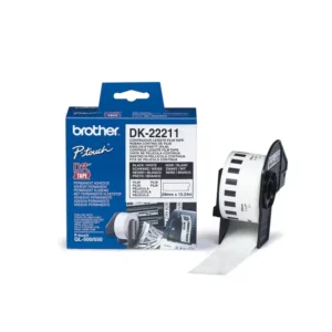 Brother DK-22211 etiquetadora Preto sobre branco