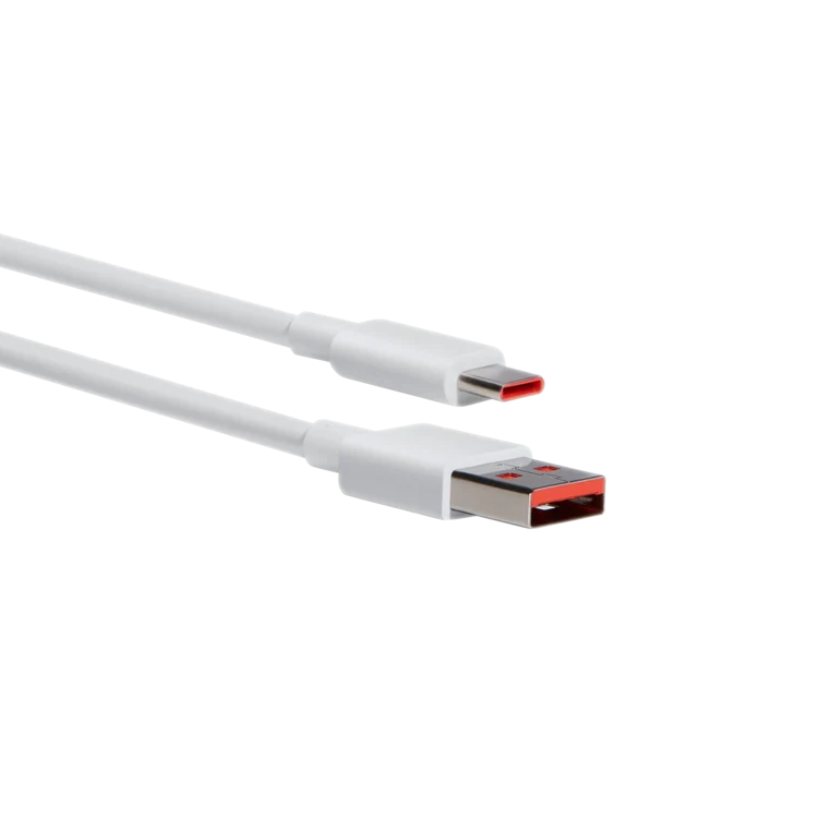 CABLE USB XIAOMI 6A TYPE- TO TYPE-C USB MACHO - USB TIPO-C MACHO