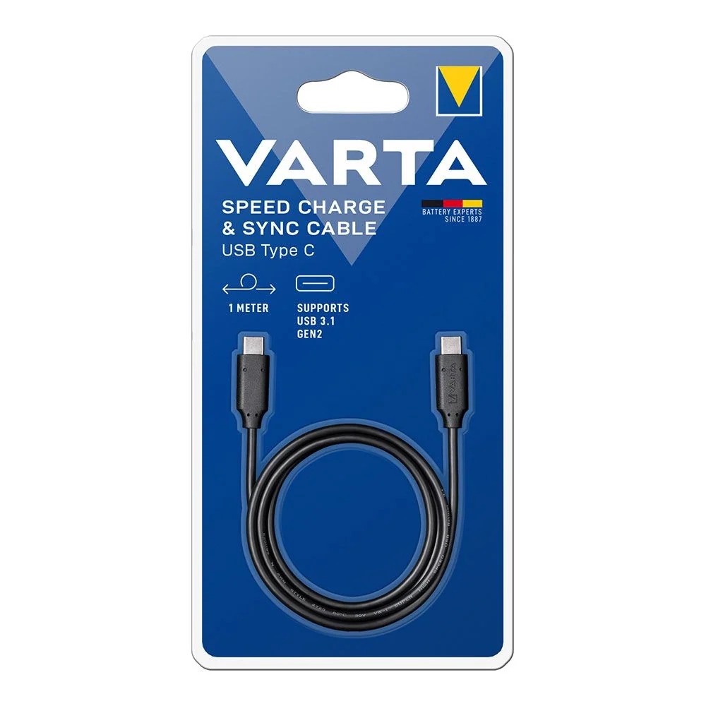 CABO CARREGADOR VARTA USB TIPO C