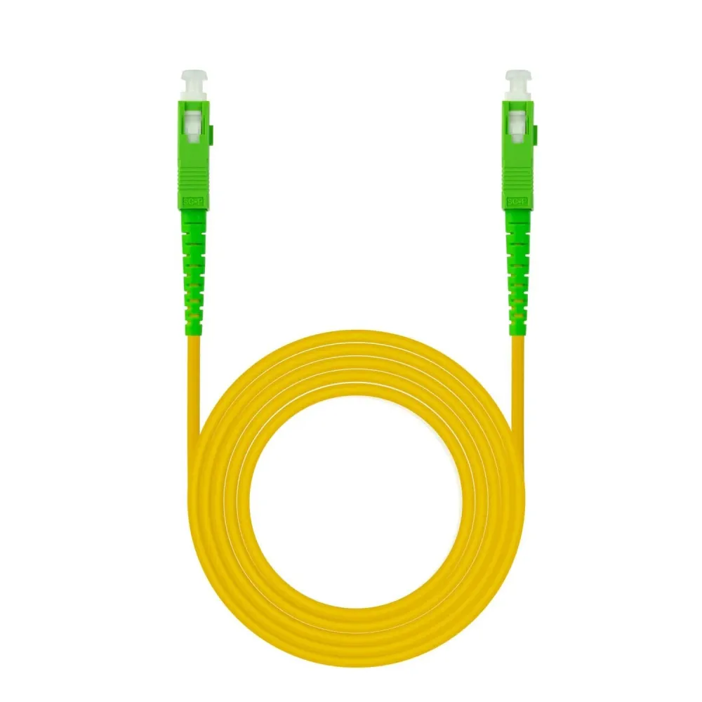 CABO DE FIBRA ÓPTICA (FTTH) SC-APC PARA SC-APC, MONOMODO (OS2) SI