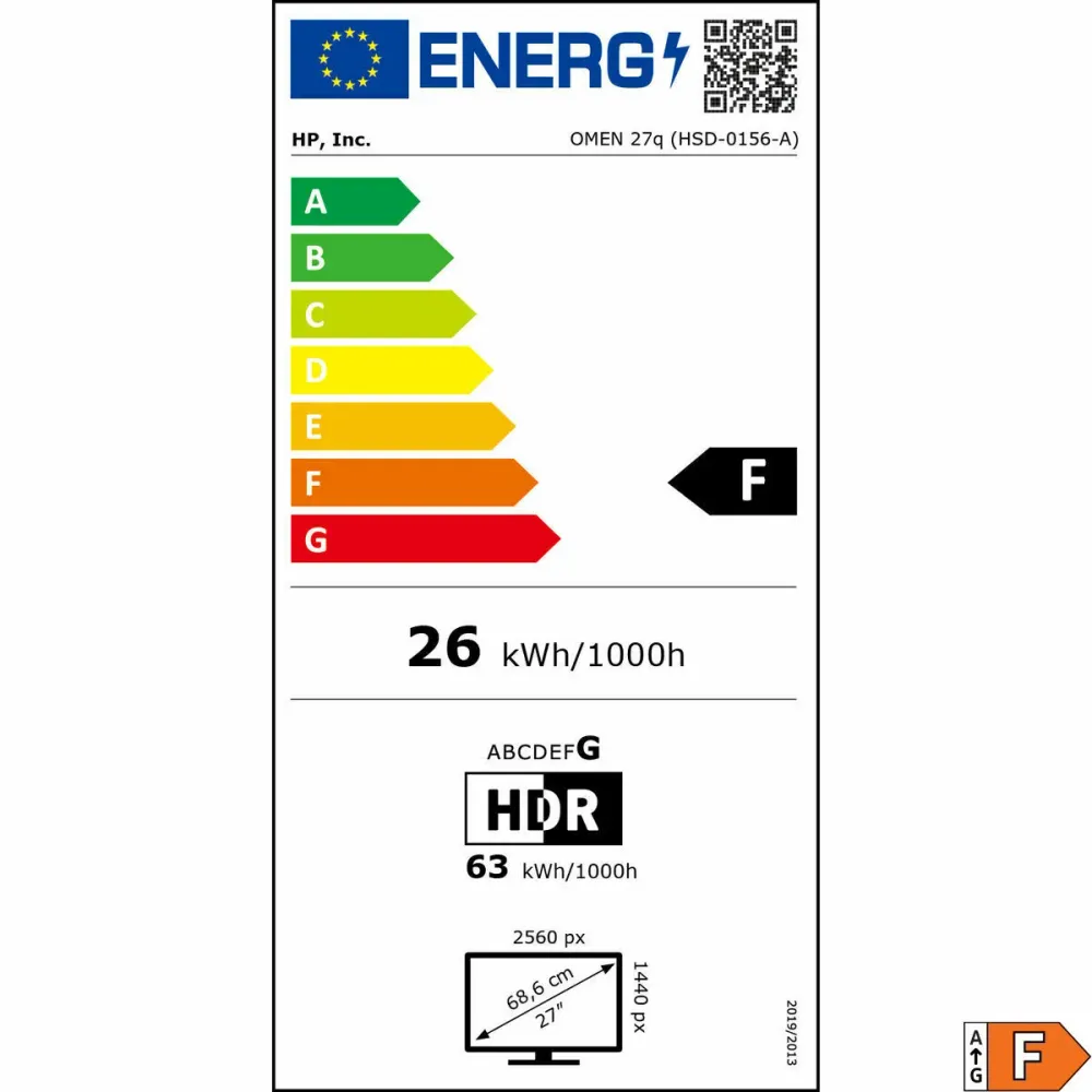 Cabo HDMI HP 780H4E9#ABB 27" Quad HD