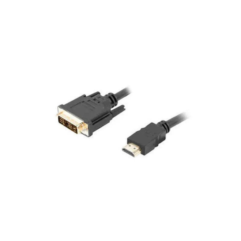 Cabo HDMI para DVI Lanberg CA-HDDV-10CC-0030-BK Preto Macho/Macho