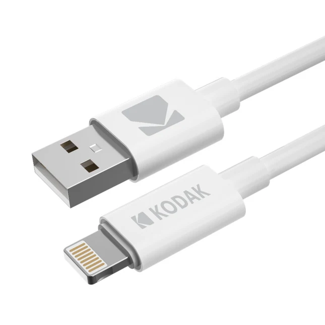 CABO KODAK LIGHTNING USB 1M BRANCO